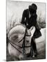 Dressage - The Transition-Pete Kelly-Mounted Giclee Print