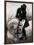 Dressage - The Transition-Pete Kelly-Framed Giclee Print