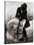 Dressage - The Transition-Pete Kelly-Stretched Canvas