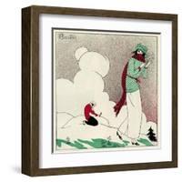 Dressed for Winter-null-Framed Art Print