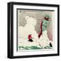 Dressed for Winter-null-Framed Art Print