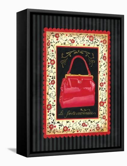 Dressed in Red II-Gwendolyn Babbitt-Framed Stretched Canvas