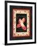 Dressed in Red III-Gwendolyn Babbitt-Framed Art Print