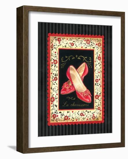 Dressed in Red III-Gwendolyn Babbitt-Framed Art Print