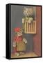 Dressed Kittens, Organ Grinder-null-Framed Stretched Canvas