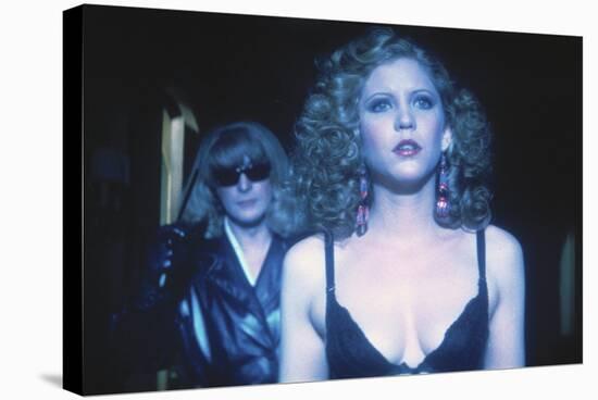 DRESSED TO KILL, 1980 directed by BRIAN by PALMA Michael Caine / Nancy Allen (photo)-null-Stretched Canvas