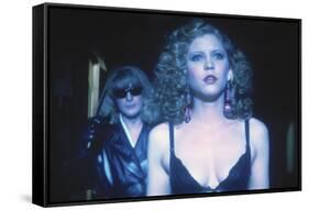 DRESSED TO KILL, 1980 directed by BRIAN by PALMA Michael Caine / Nancy Allen (photo)-null-Framed Stretched Canvas
