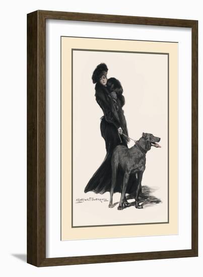 Dressed to Kill-Clarence F. Underwood-Framed Art Print