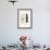 Dressed Woman Walks into a Restaurant-Maxfield Parrish-Framed Art Print displayed on a wall