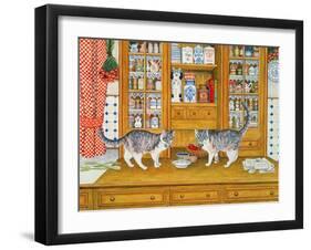 Dresser Cats-Ditz-Framed Giclee Print