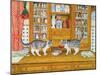 Dresser Cats-Ditz-Mounted Giclee Print