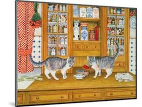 Dresser Cats-Ditz-Mounted Giclee Print