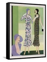 Dresses by Regny 1930-M. Haramboure-Framed Stretched Canvas