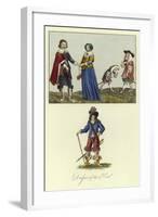 Dresses of the 17th Century-null-Framed Giclee Print