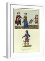 Dresses of the 17th Century-null-Framed Giclee Print