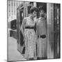 Dresses Stressing the Misplaced Belt-Nina Leen-Mounted Photographic Print