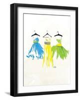 Dresses three-OnRei-Framed Art Print