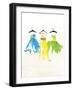 Dresses three-OnRei-Framed Art Print