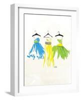 Dresses three-OnRei-Framed Art Print