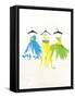 Dresses three-OnRei-Framed Stretched Canvas