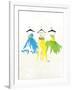 Dresses three-OnRei-Framed Art Print