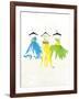 Dresses three-OnRei-Framed Art Print