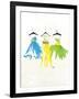 Dresses three-OnRei-Framed Art Print