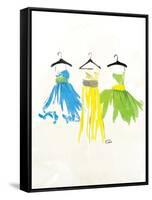 Dresses three-OnRei-Framed Stretched Canvas