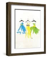 Dresses three-OnRei-Framed Art Print