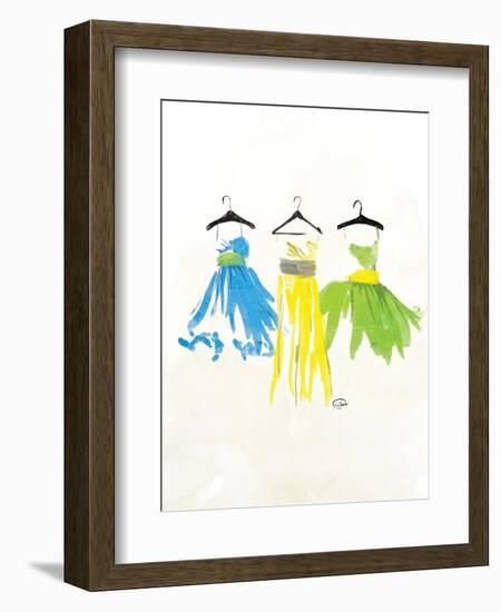 Dresses three-OnRei-Framed Art Print