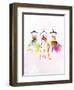 Dresses watercolor-OnRei-Framed Art Print