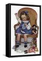 Dressing Dolly, 1911-null-Framed Stretched Canvas