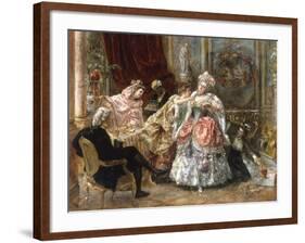 Dressing for the Ball-Eduardo Leon Garrido-Framed Giclee Print