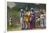 Dressing for the Carnival-Winslow Homer-Framed Giclee Print