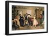 Dressing for the Masquerade-Eugen Von Blaas-Framed Giclee Print