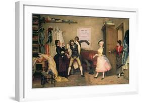 Dressing for the Masquerade-Eugen Von Blaas-Framed Giclee Print