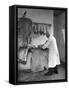 Dressing Meat for Sale, Rawmarsh, South Yorkshire, 1955-Michael Walters-Framed Stretched Canvas