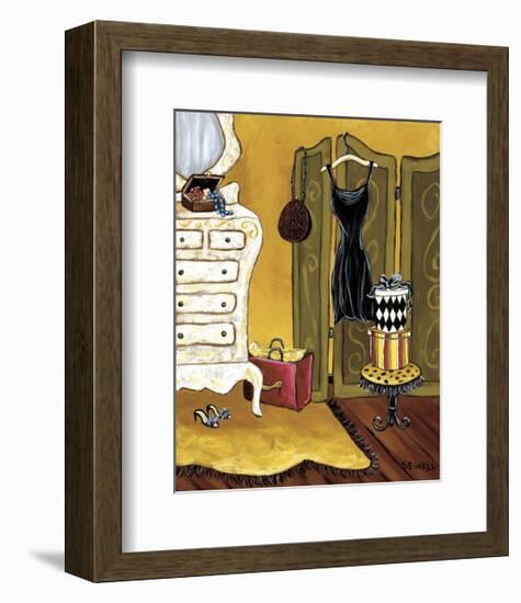 Dressing Room I-Krista Sewell-Framed Giclee Print