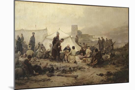 Dressing Station, 1893-Ivan Alexeyevich Vladimirov-Mounted Giclee Print