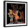 Dressing the Reindeer - Child Life-Hazel Frazee-Framed Giclee Print