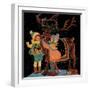 Dressing the Reindeer - Child Life-Hazel Frazee-Framed Giclee Print