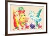 Dressing the Spud-null-Framed Premium Giclee Print