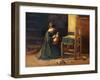 Dressing Up the Doll-Edouard Alexandre Sain-Framed Giclee Print