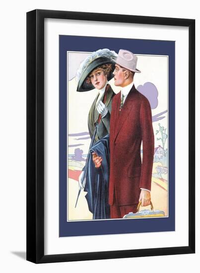 Dressing Up to an Ideal-null-Framed Art Print