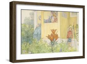 Dressing Up-Carl Larsson-Framed Giclee Print