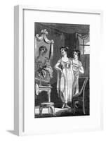 Dressmaker 1827-null-Framed Art Print