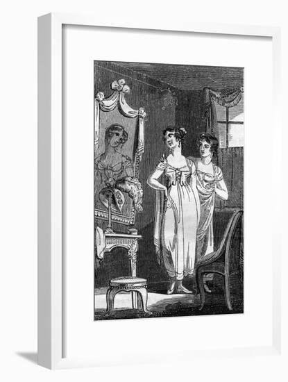 Dressmaker 1827-null-Framed Art Print