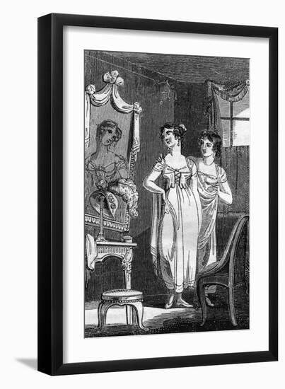 Dressmaker 1827-null-Framed Art Print