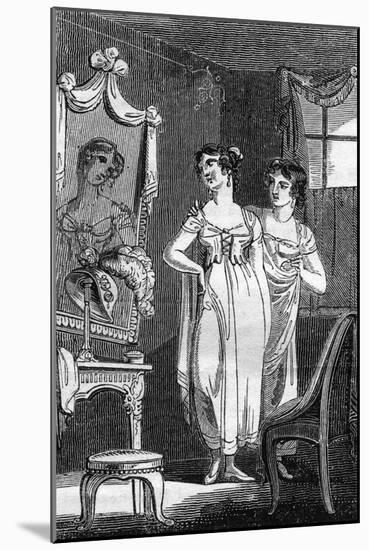 Dressmaker 1827-null-Mounted Art Print