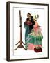 "Dressmaker", January 31,1931-Norman Rockwell-Framed Giclee Print